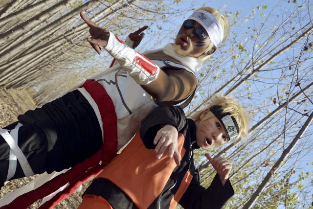 Killer Bee & Naruto